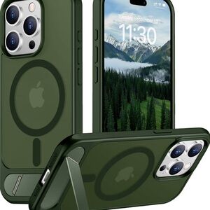 iPhone 15 PRO Max Forest Green MagSafe Case